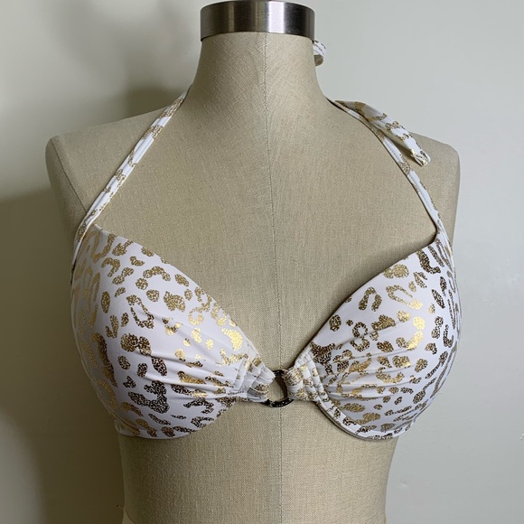 Gold Metallic Animal Print by Smart & Sexy Sz 36C - Picture 10 of 10